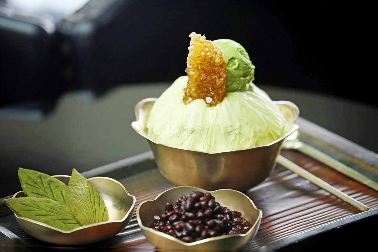 Kensington Jeju Hotel מראה חיצוני תמונה Bingsu with green tea ice cream