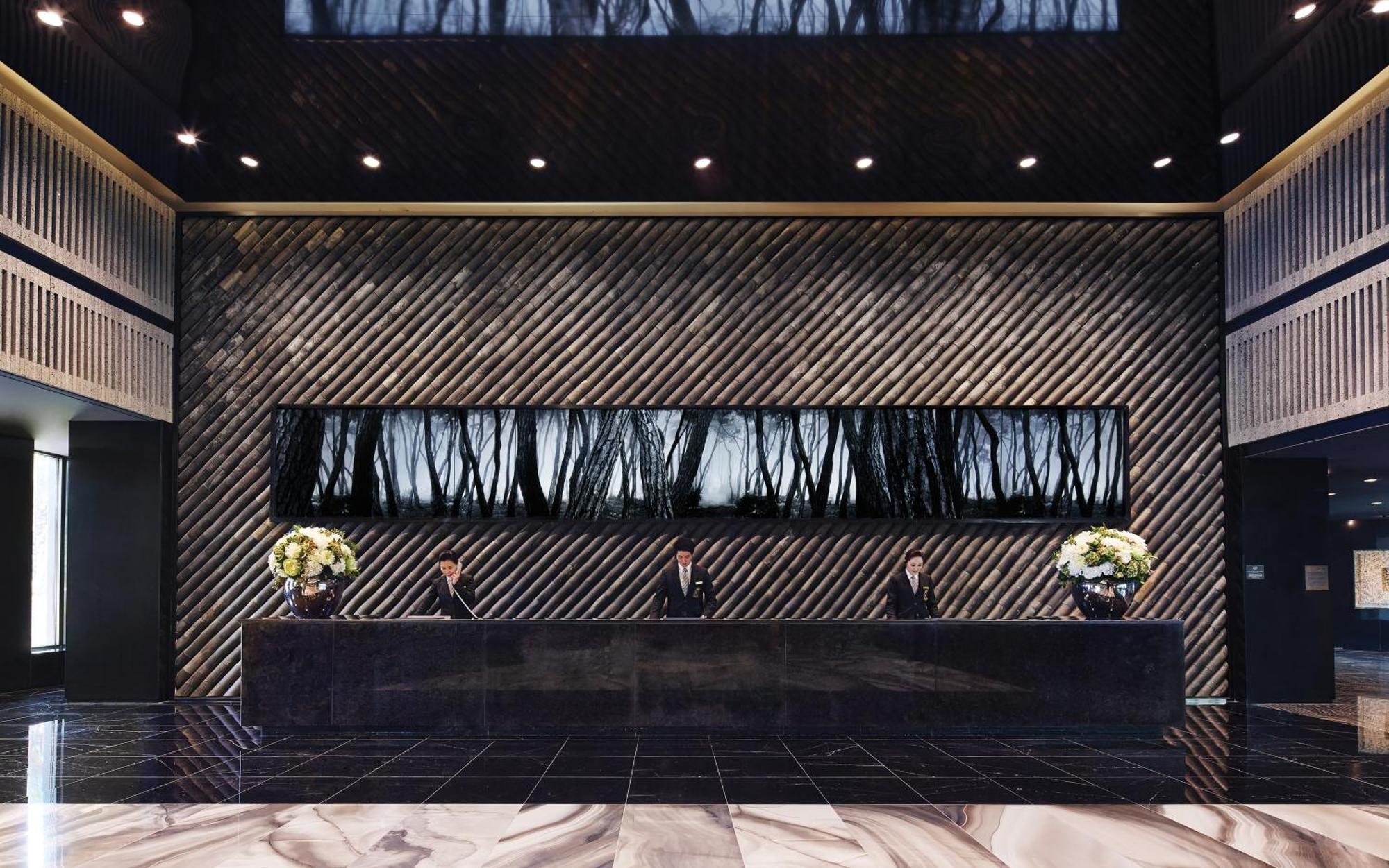 Kensington Jeju Hotel מראה חיצוני תמונה The lobby of the hotel